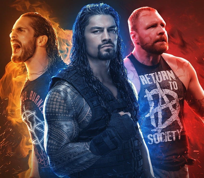 The Shield WWE, roman reigns cool HD тапет