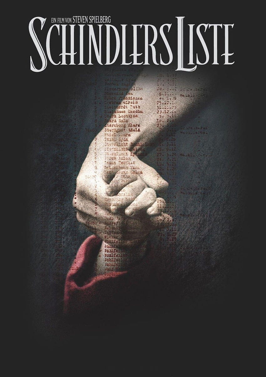 Posterskart Schindlers Liste Filmposter Papierdruck, Schindlers Liste HD-Handy-Hintergrundbild