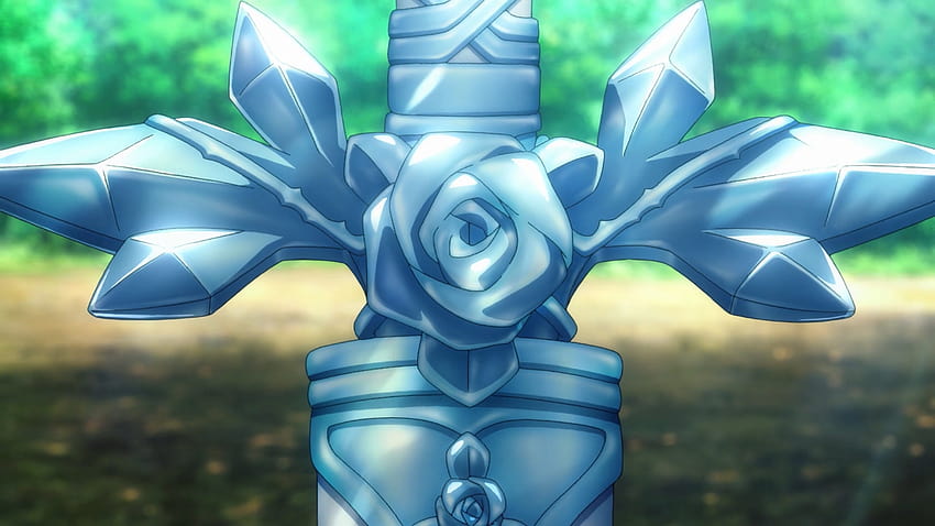 Sword Art Online Alicization Blue Rose, niebieski różany miecz Tapeta HD