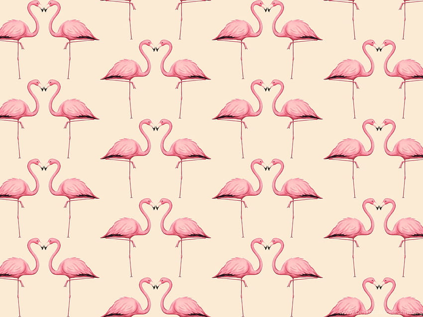 Flamingo In Peach And Pink Trinetollefsen Spoonflower, flamingo pink HD wallpaper
