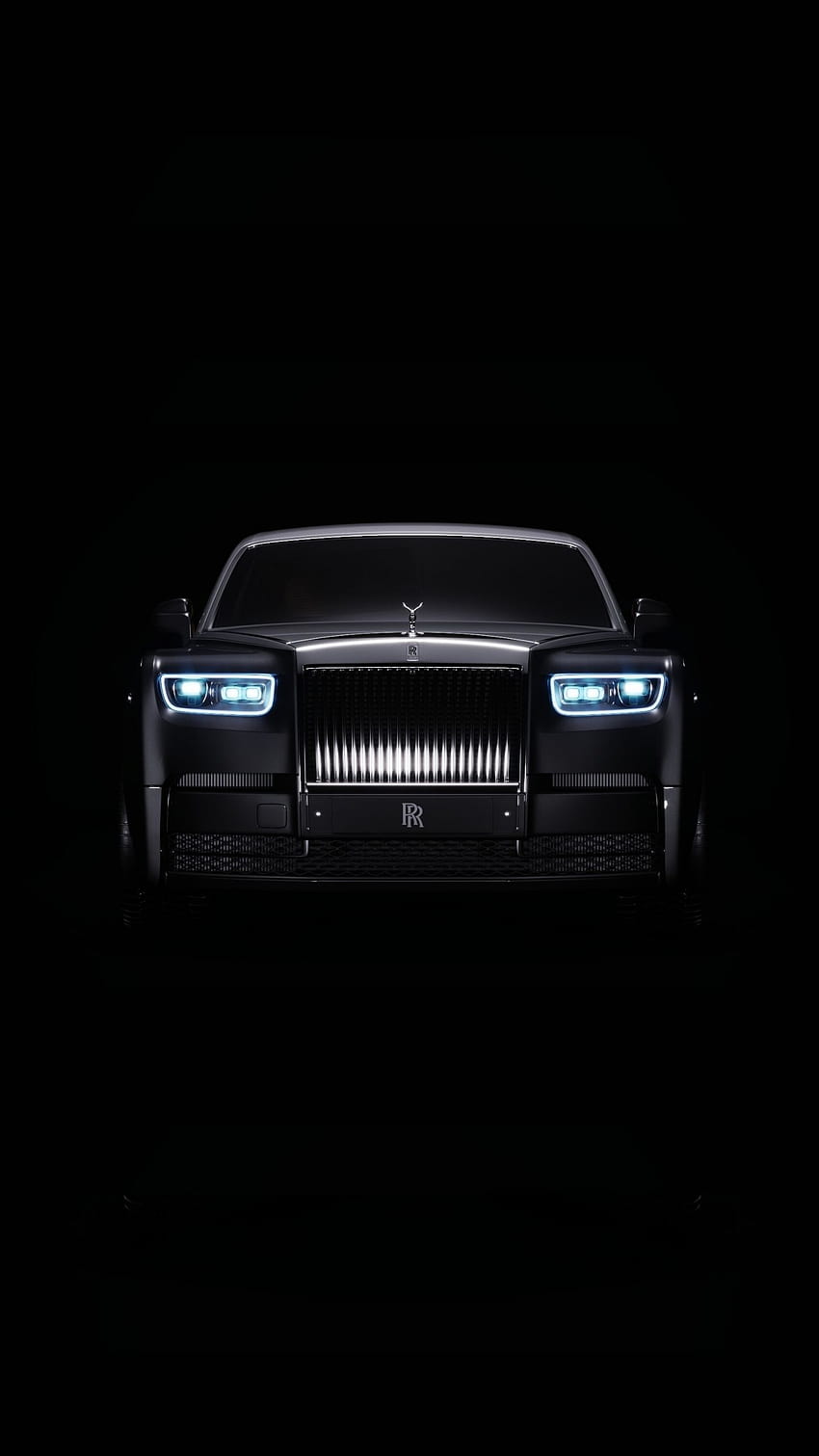 Retrato frontal Rolls Royce Phantom 440x2560, logotipo rolls royce telefone Papel de parede de celular HD