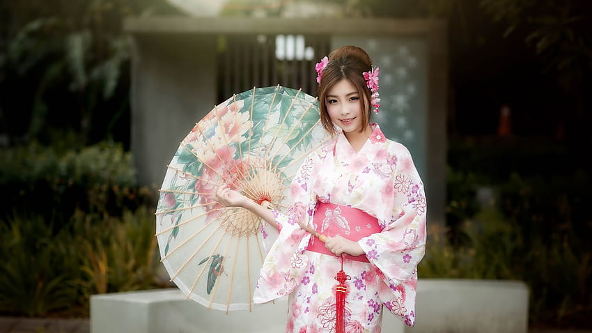 Ana tentang Budaya Jepang, gadis Jepang Wallpaper HD