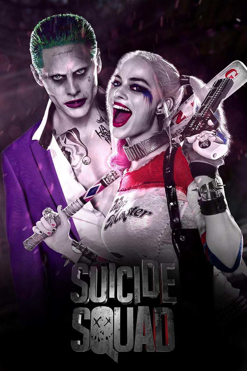 Joker Suicide Squad HD тапет за телефон