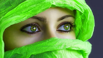 Masked Girl Beautiful Eyes - iPhone Wallpapers