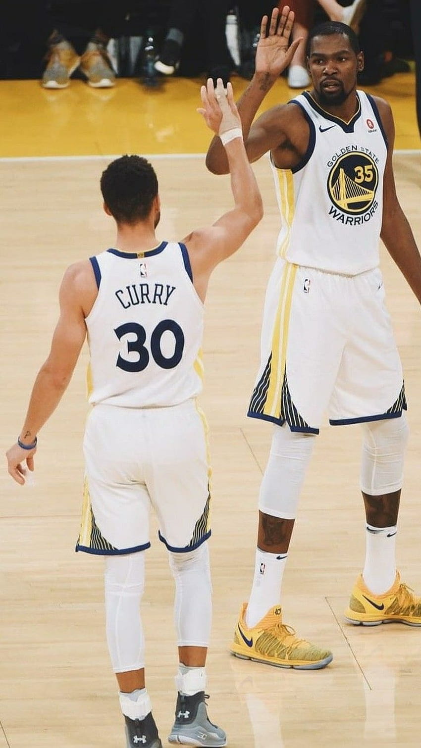 Stephen Curry and Kevin Durant HD phone wallpaper
