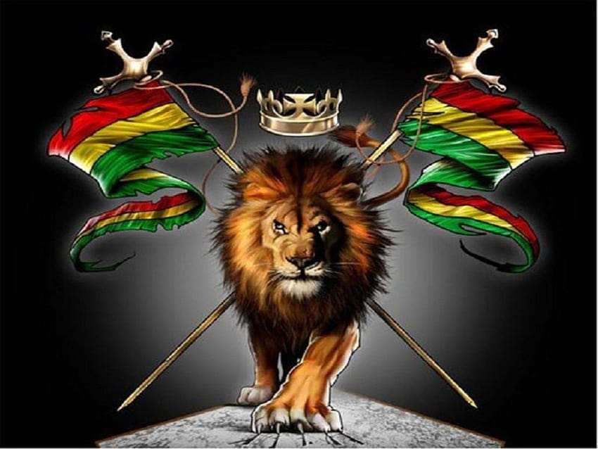 Rasta Lion Of Judah, lion de la tribu de judah Fond d'écran HD