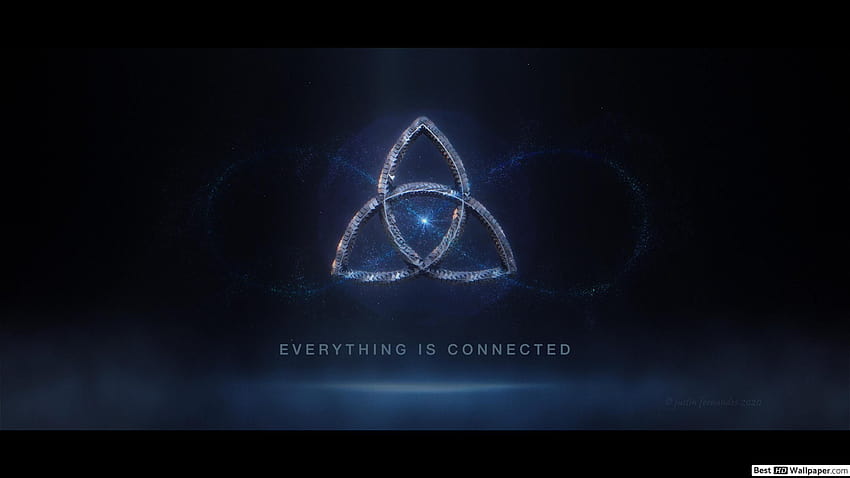 TRIQUETRA, everything is connected HD wallpaper