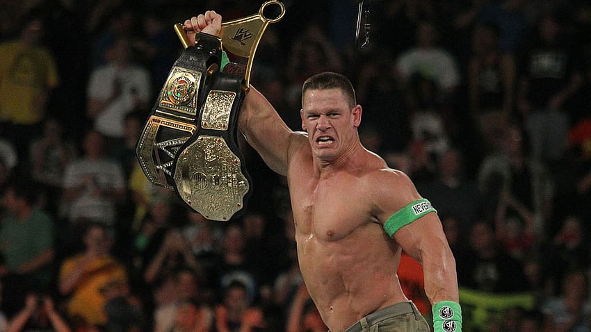 Campeón mundial de peso pesado de la WWE John Cena, campeón del banco de dinero de la WWE fondo de pantalla