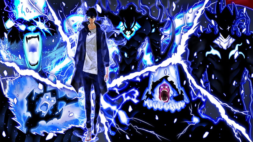 Fecha de lanzamiento del anime Solo Leveling en Level fondo de pantalla