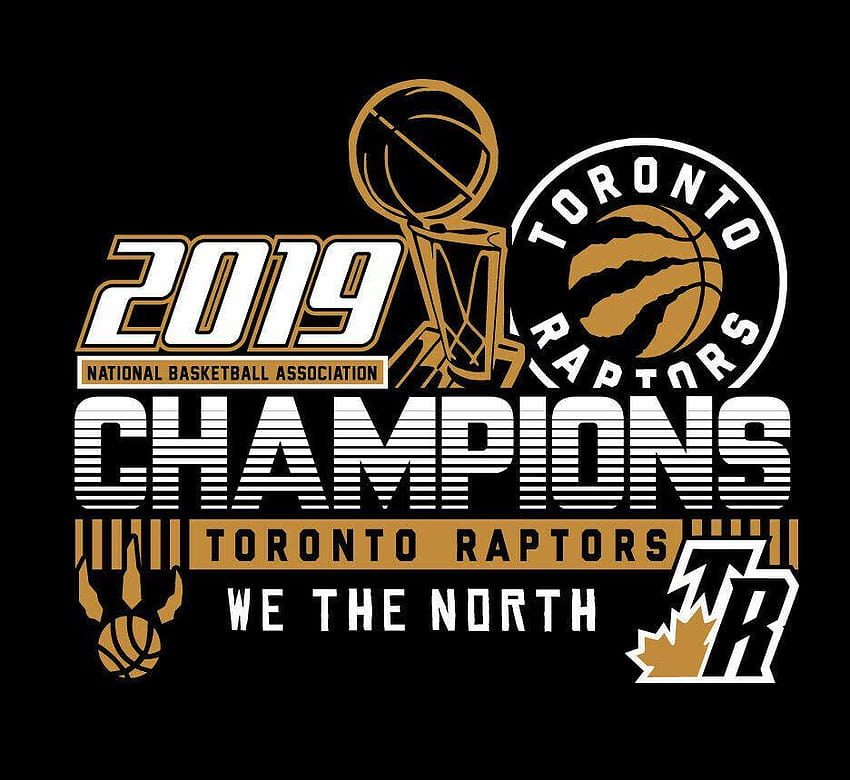 Toronto RAPTORS 2019 NBA Şampiyonları Biz Kuzey FRIDGE HD duvar kağıdı