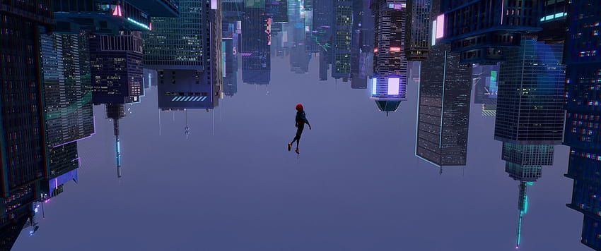 Into The Spider Verse, какво става опасност HD тапет