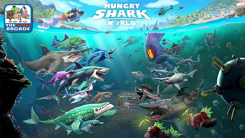 Hungry Shark World HD wallpaper