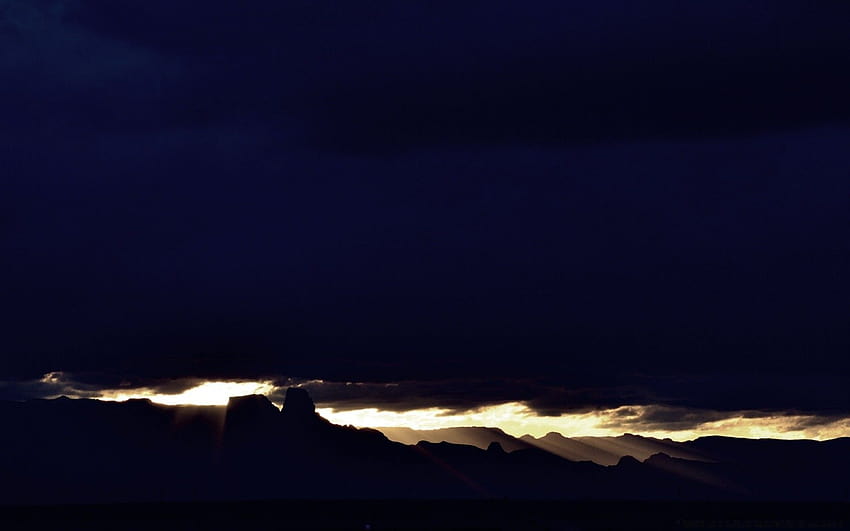 Drakensberg Sunset HD wallpaper