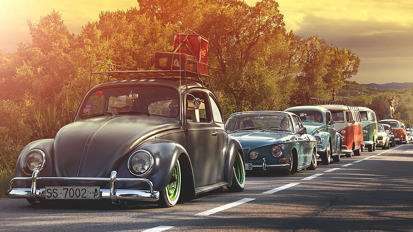 car, Oldtimers, Volkswagen ...wallup, carros rebaixados online Wallpaper HD