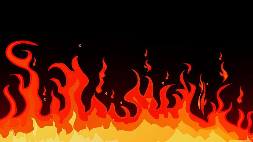 How to draw a fire in Adobe illustrator / lessons Adobe illustrator, thrasher background HD wallpaper