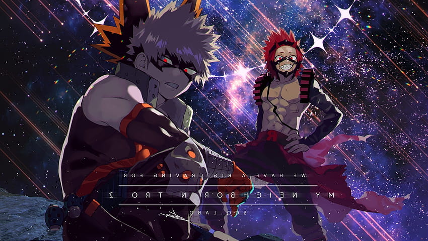 Red Eyes, Kirishima Eijirou, Stars, Bakugou Katsuki, Boku No Hero ...