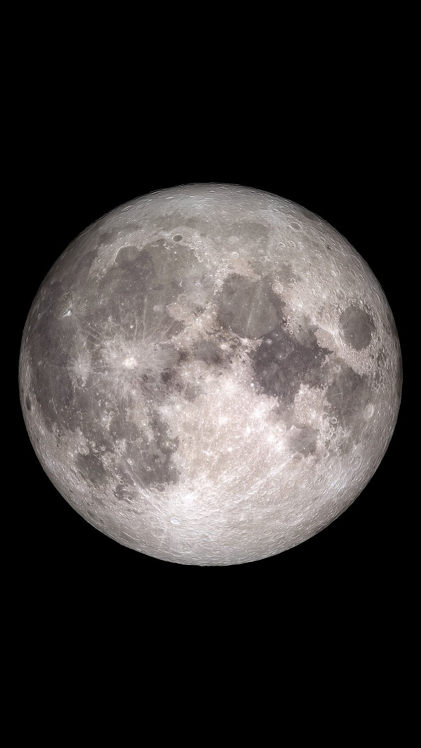 Astronomie, Mond, Nacht, Draußen, Weltraum, in der Größe angepasst von Ze Robot, amolierter Mond HD-Handy-Hintergrundbild