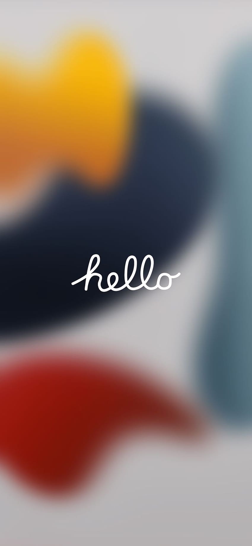 Hallo iOS 15, Apfel hallo HD-Handy-Hintergrundbild