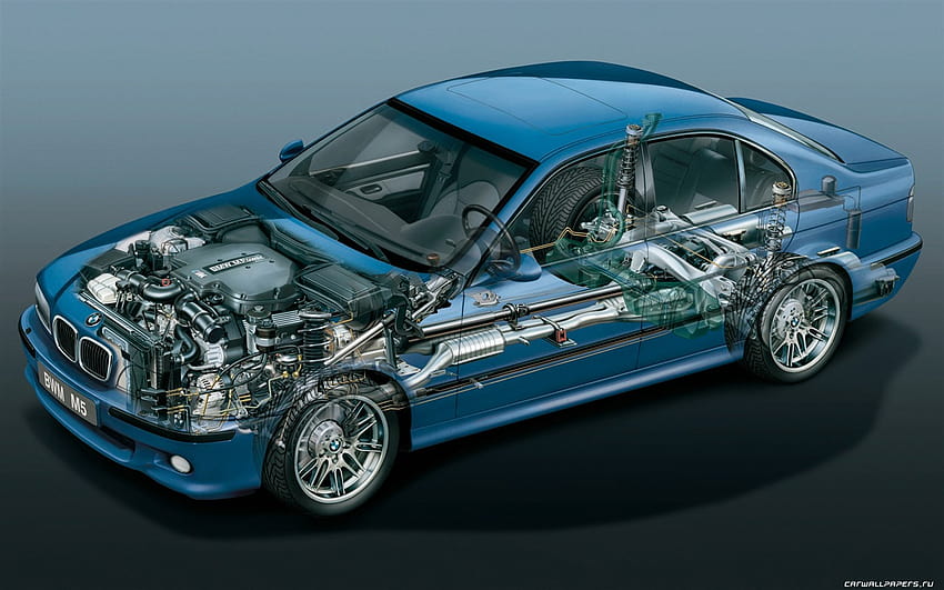 BMW M5 E39, Diagnose HD-Hintergrundbild