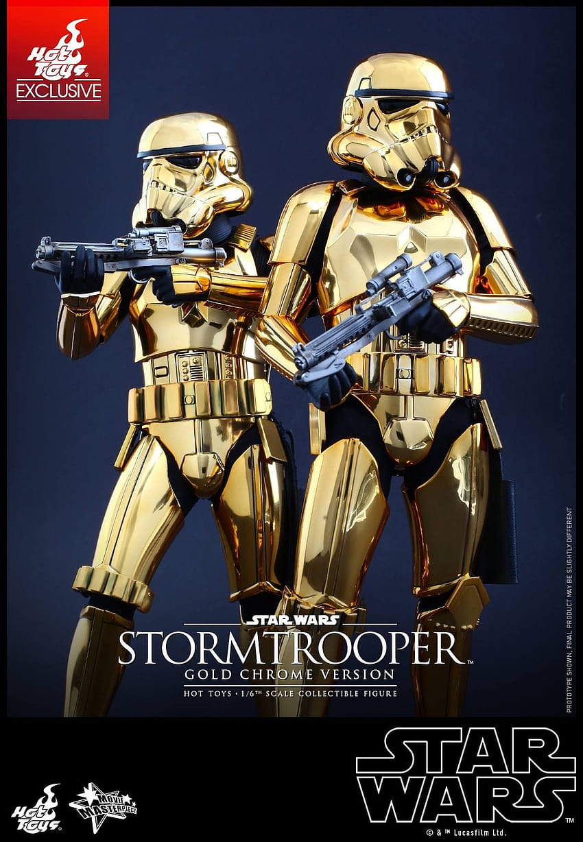 Hot Toys Stormtrooper, Iron Man Gold Chrome Version Figures, star wars golden stormtroopers HD phone wallpaper