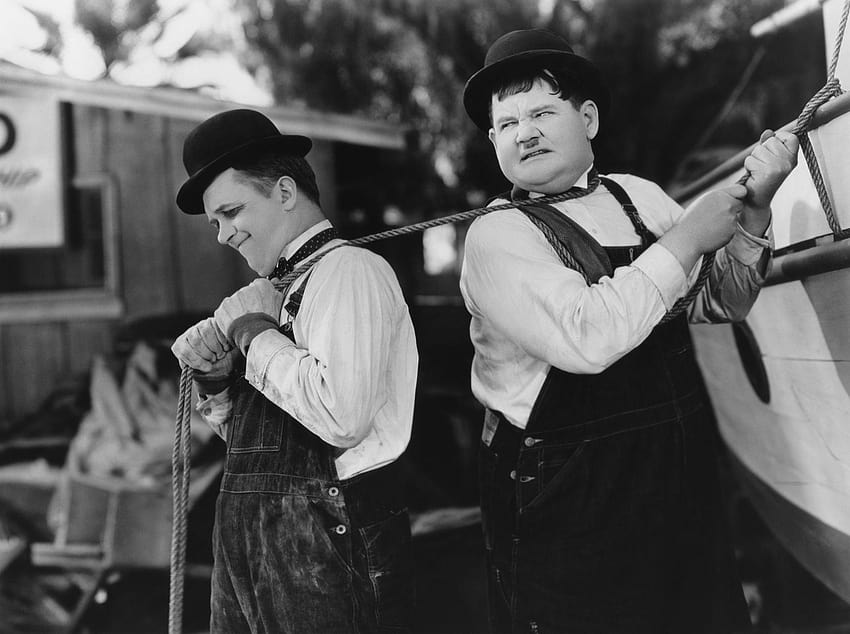 Laurel und Hardy HD-Hintergrundbild