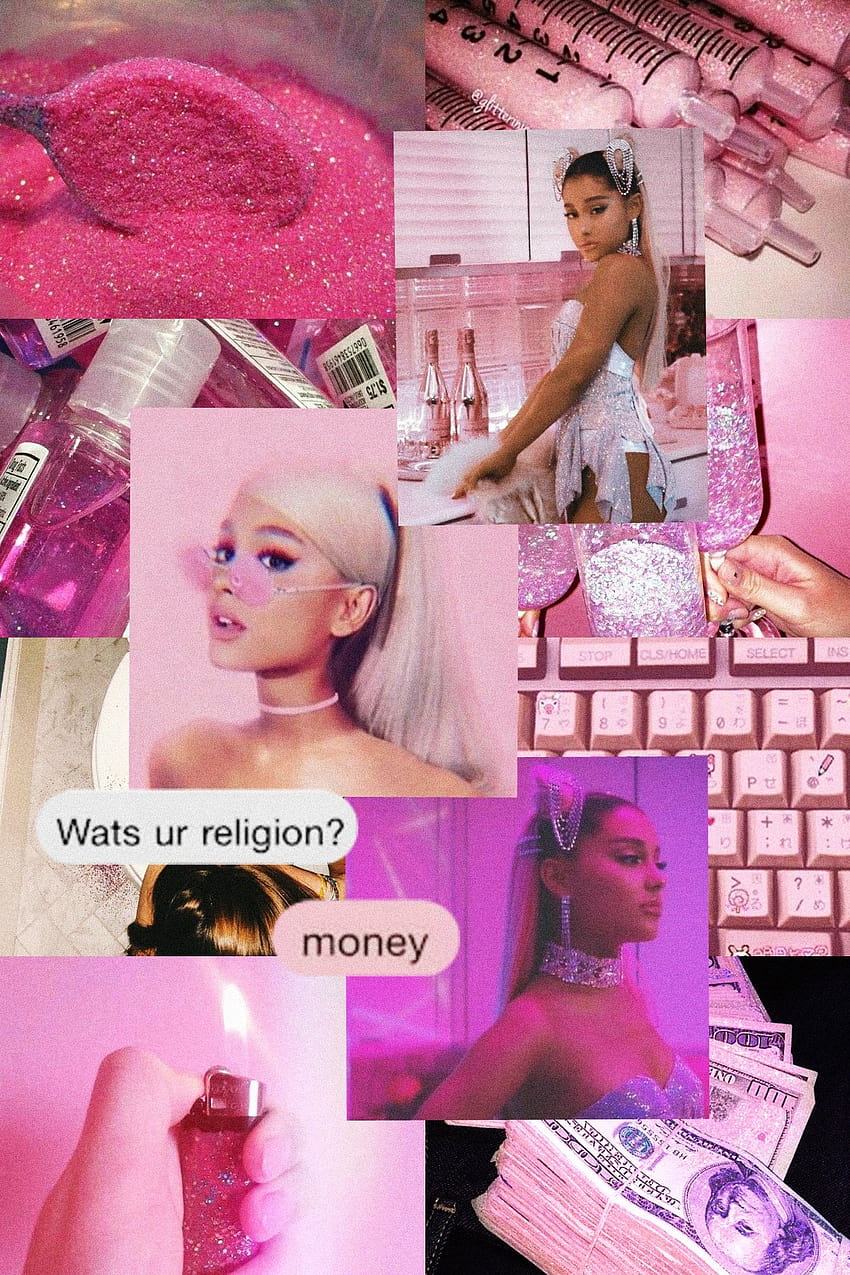 Ariana grande pink HD phone wallpaper | Pxfuel