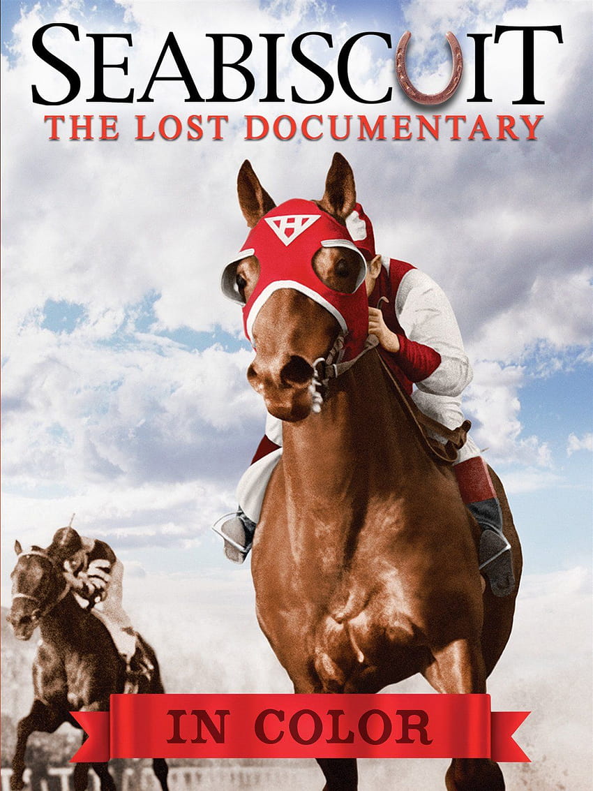 Tonton Seabiscuit The Lost Documentary, poster film seabiscuit wallpaper ponsel HD