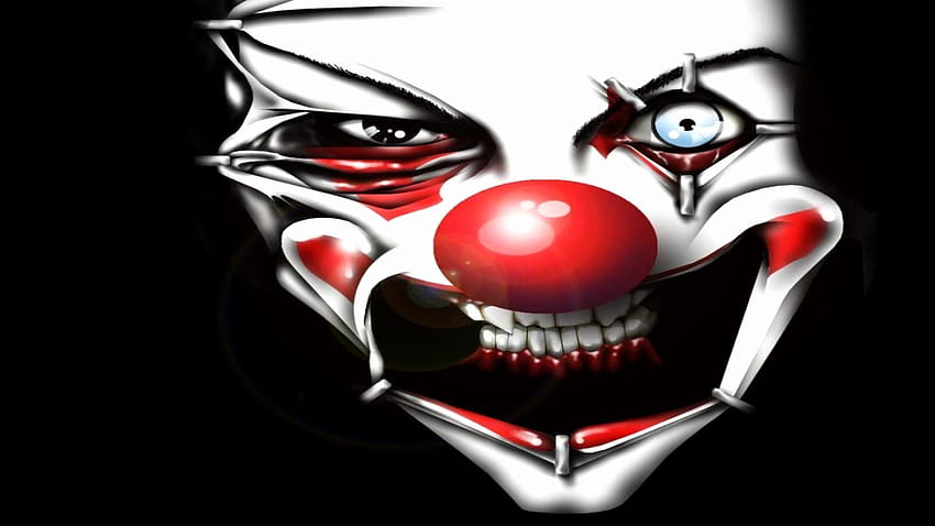 Scary Clown Unique Evil Clown, evil organizations HD wallpaper