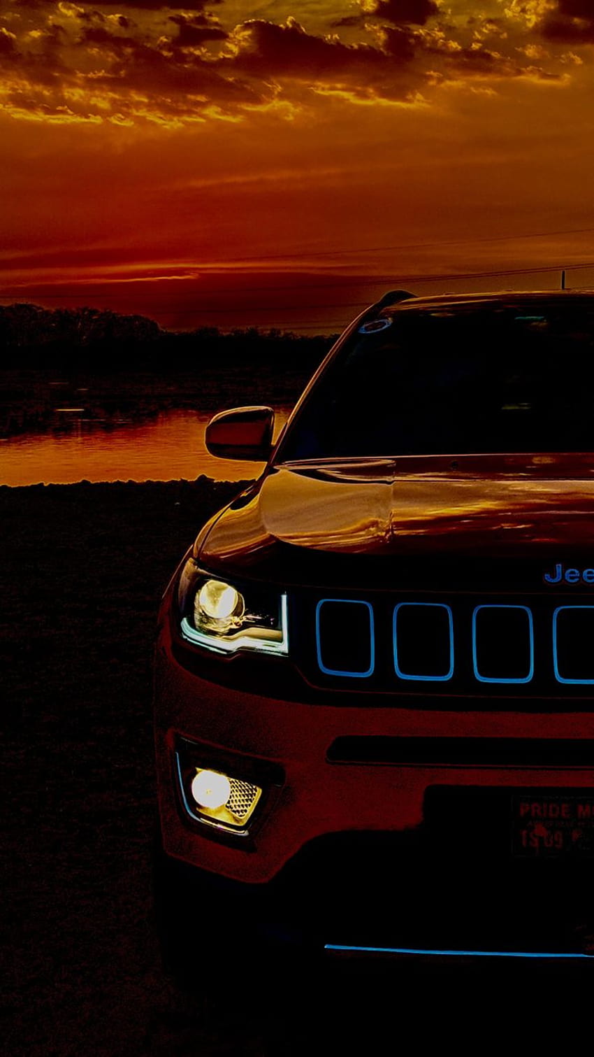 Jeep Compass iPhone, 2022 jeep compass HD phone wallpaper