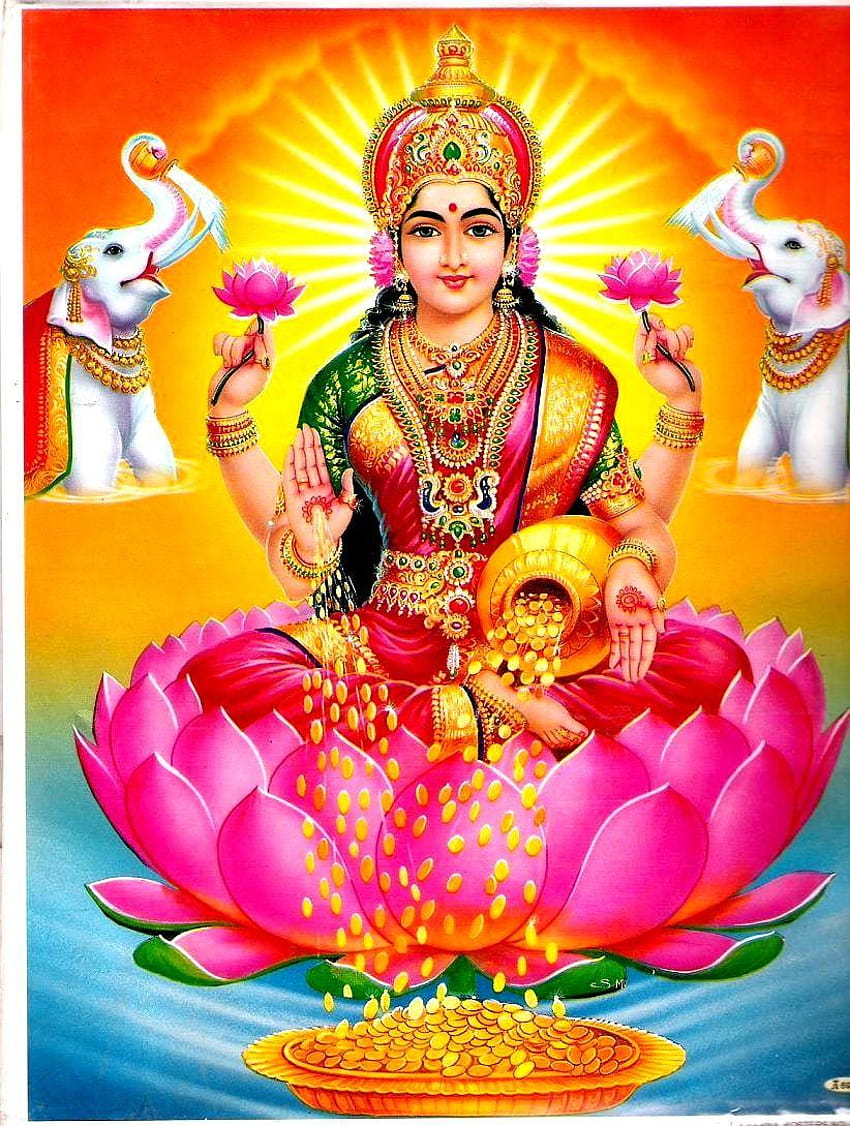 2 Tanrı Lakshmi, laxmi tanrı HD telefon duvar kağıdı
