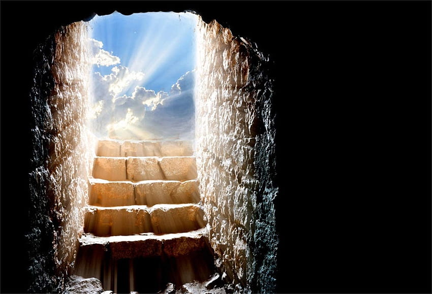 10x7ft Easter Resurrection Backdrop Vinyl Jesus Christ Rebirth Empty Tomb Light Rays from The Clouds Scene Backgrounds Christian Belief Trinity Church Activities Mural : Amazon.ca: Camera &, jesus tomb HD wallpaper