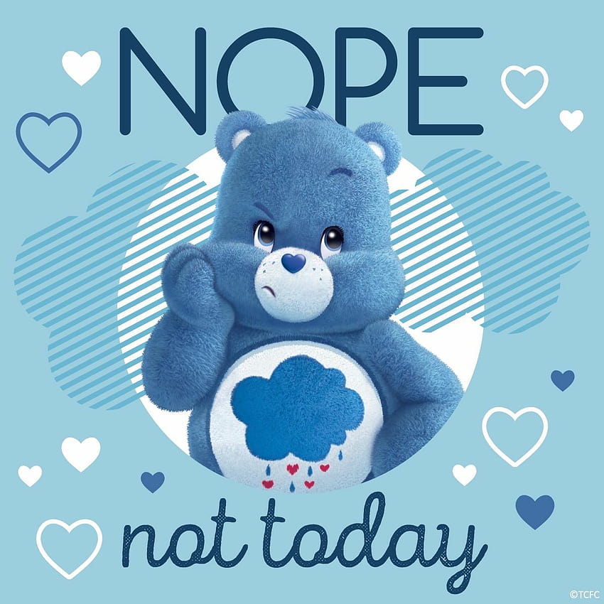 Care Bears: Grumpy Bear, grumpy care bear HD phone wallpaper
