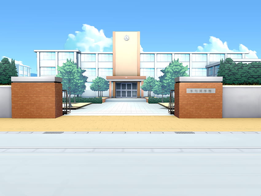 MMD Hq Anime like Front gate to a school yard by saler1 [1024x768] for your , Mobile & Tablet, anime yard HD wallpaper