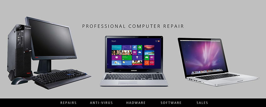 Компютърни ремонти Уокинг, фон на компютърен магазин HD тапет