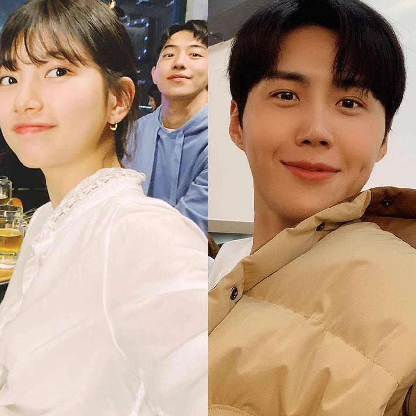Başlangıç: Suzy, Nam Joo Hyuk ve Samsan Tech ekibinin hepsi sakız gibi gülümsüyor; Kim Seon Ho, hayranlarını sevimli selfie ile tedavi ediyor HD telefon duvar kağıdı