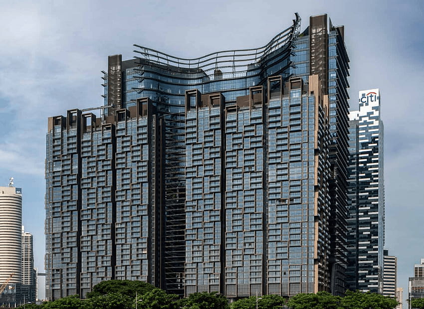 ส่วนเสริมใหม่ล่าสุดของ Singapore City Skyline มารีน่า หนึ่งสถาปัตยกรรมสิงคโปร์ วอลล์เปเปอร์ HD