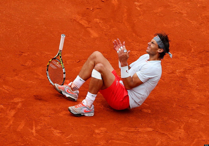 Rafael Nadal vince il record dell'ottavo titolo Open di Francia, rafael nadal roland garros Sfondo HD