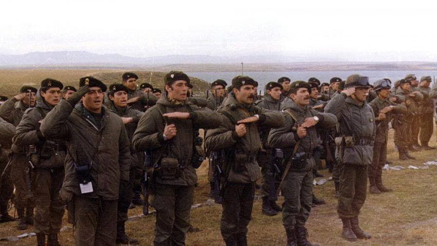 : Argentina, soldados, juramento, guerra, malvinas 1920x1080 fondo de pantalla