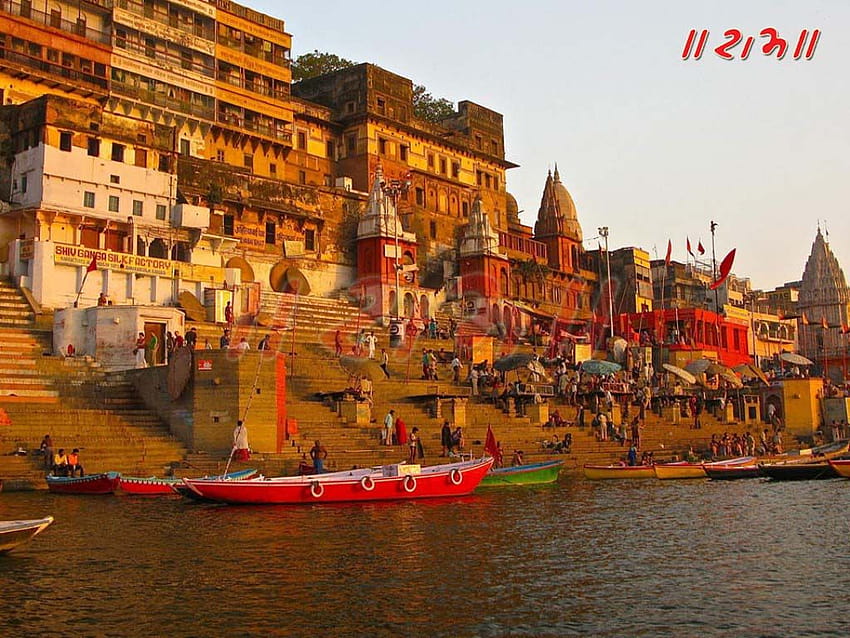 Varanasi ghat HD wallpaper