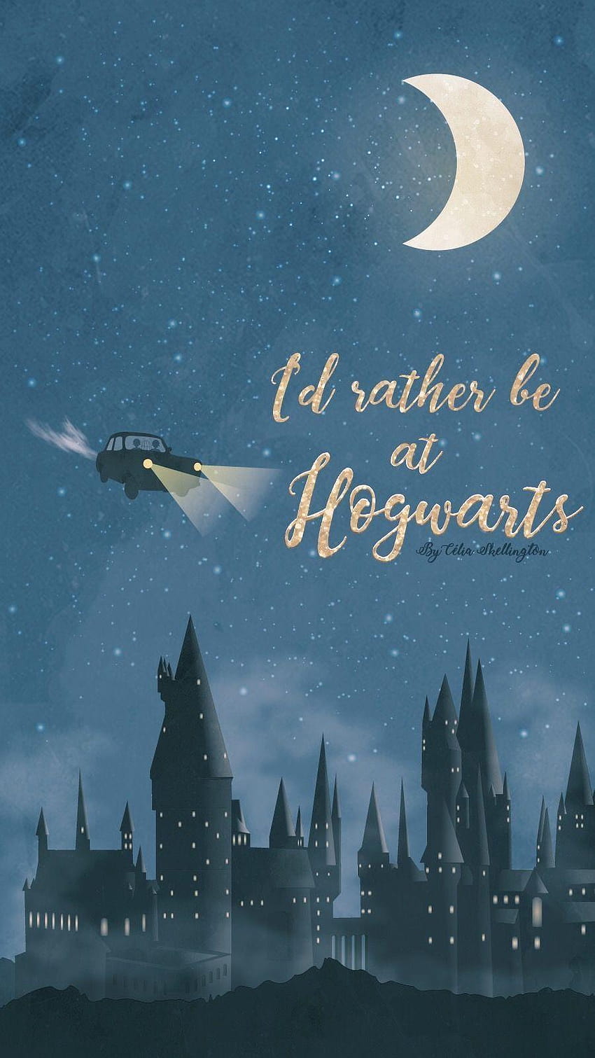 Harry Potter / Hogwart, Harry Potter Hogwart Tapeta na telefon HD