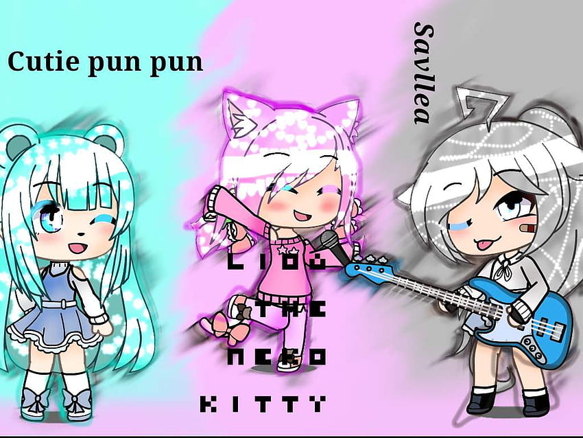 This a gift for Cutie pun pun,Loil the neko cat,and Savllea HD wallpaper