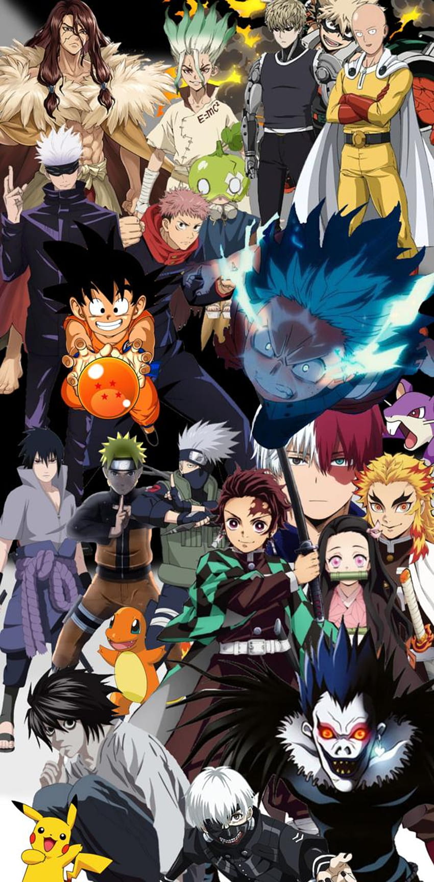 Mix de Animes oleh JoaoLucasOR, campuran anime wallpaper ponsel HD