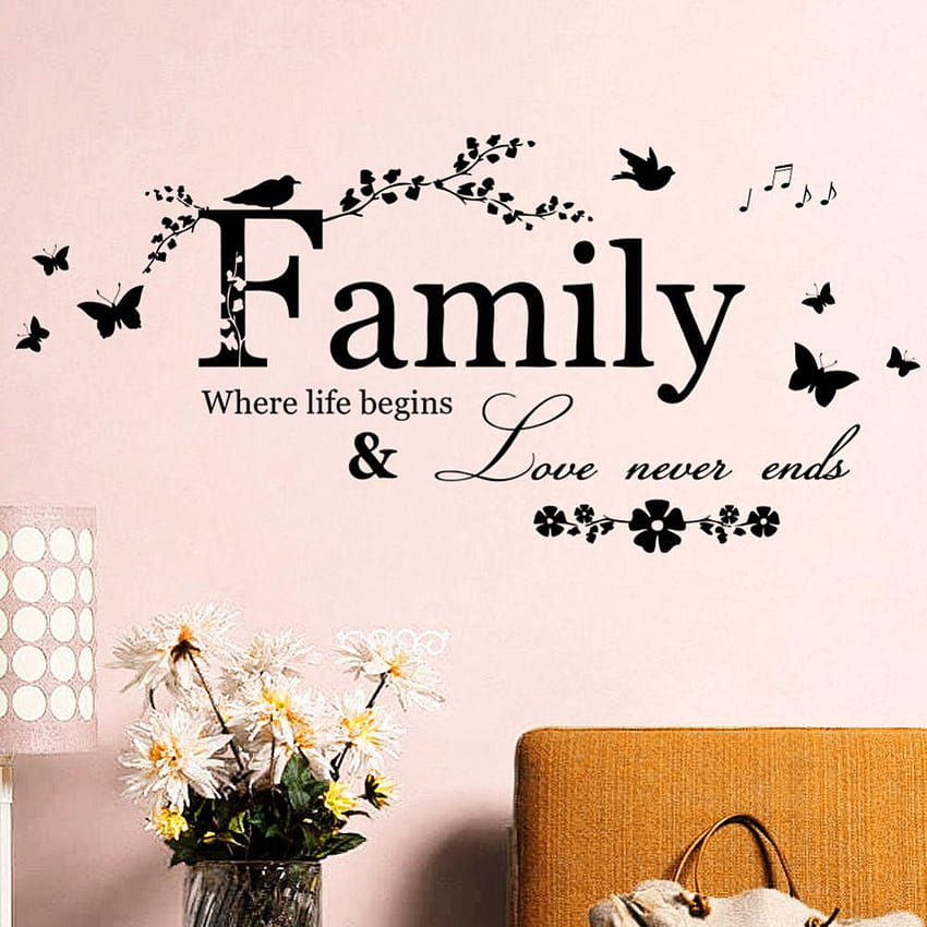 Family Wallpaper - MLM Live Laugh Love Wall Papers India | Ubuy-daiichi.edu.vn