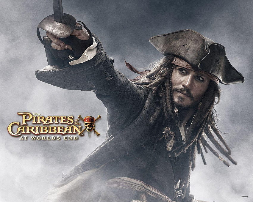 Kapitan Jack Sparrow Tapeta HD