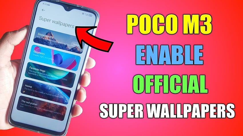 Poco M3 Enable And Use Official Super Hd Wallpaper Pxfuel 4482