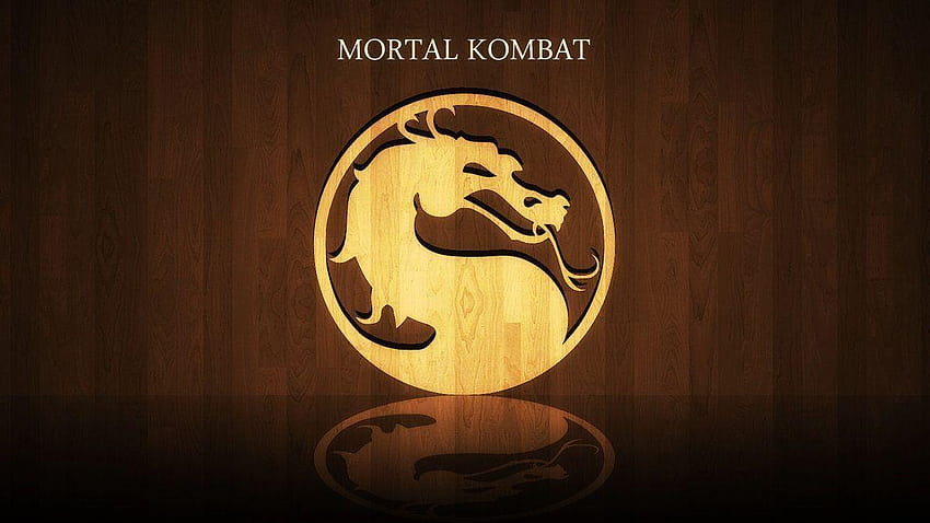 Mortal Kombat Drachenlogo HD-Hintergrundbild