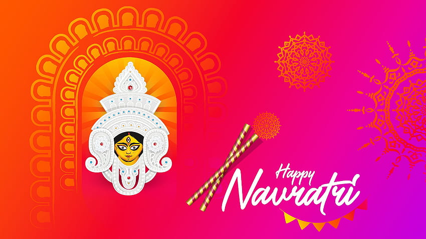 Navratri 2019 소원은 영어, 힌디어, 타밀어, 텔루구어, 마라티어, 구자라트어, 산스크리트어, Happy Shardiya Navaratri 인사말, 인용문, FB 메시지, 트위터 및 Whatsapp SMS, navratri 2022 HD 월페이퍼