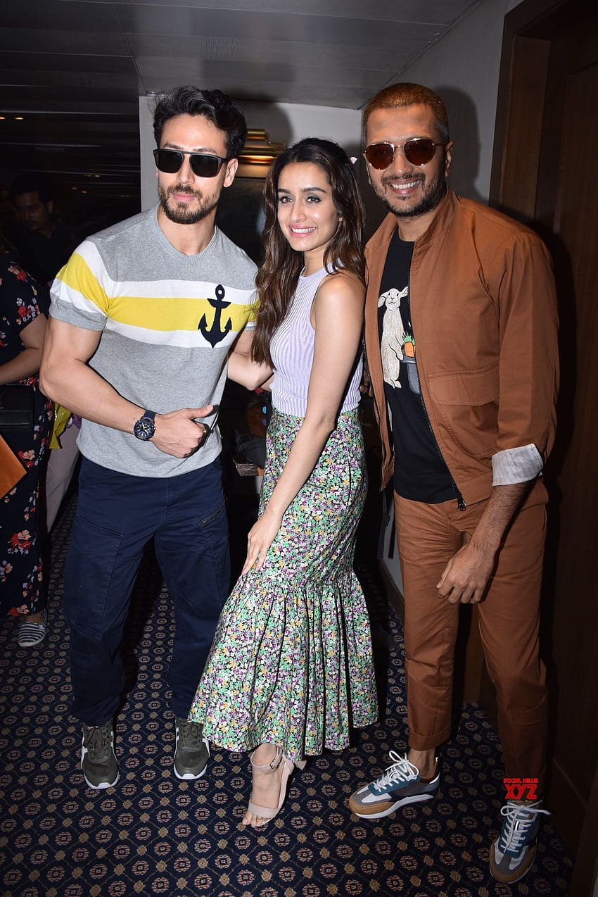 Tiger Shroff, Shraddha Kapoor, And Riteish Deshmukh At The Promotions Of Film Baaghi 3 At Sun N Sand In Juhu Gallery HD phone wallpaper