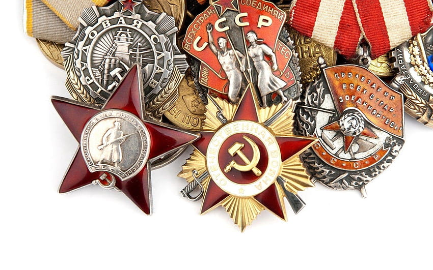the Russian War Medals , Russian War Medals iPhone, cid badge HD wallpaper