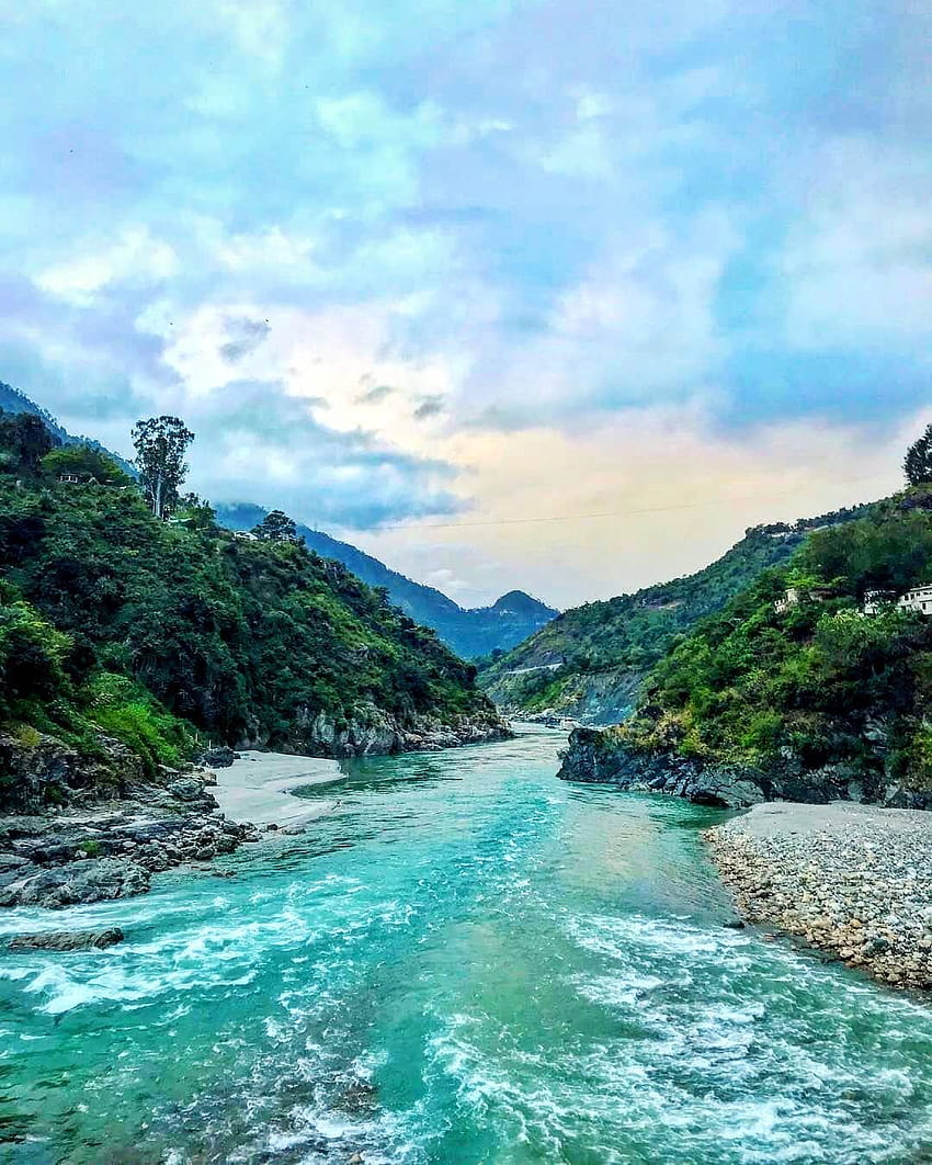 Uttarakhand Traveller on Instagram: “Rudraprayag is one of the Panch Prayag of Alaknanda River, the point of confluence of rivers … HD phone wallpaper